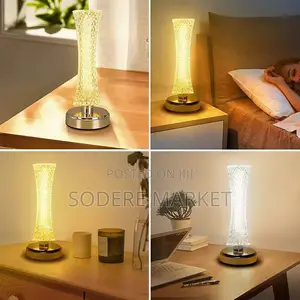 LED Crystal Table Lamp