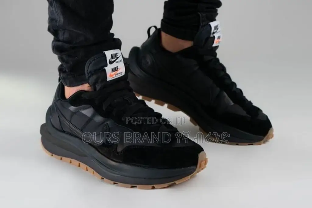 Sacai X Nike Vapor Waffle "Black /Gum" Mas