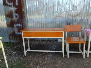 የተማሪዎች ወንበር እና ጠረዼዛ Students Chair Anf Table