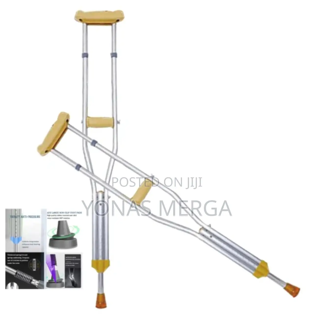 Crutches for Adults Underarm Armpit Shui Elderly Lightweight