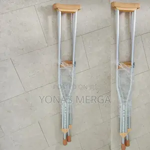 Underarm Crutches(2 Units)Adjustable Height-Medical Aluminum