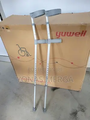Adult Forearm Crutches With Full Cuff Easy, Mobility Support