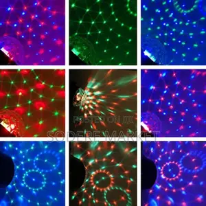 LED Full Color Rotating Lamp