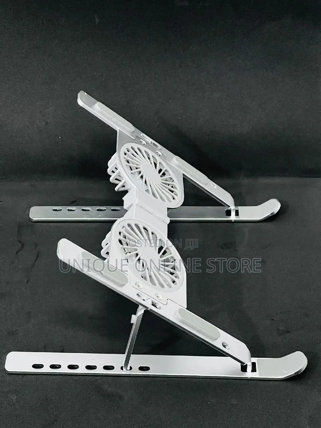Laptop Cooler Stand With Led Dual Fan