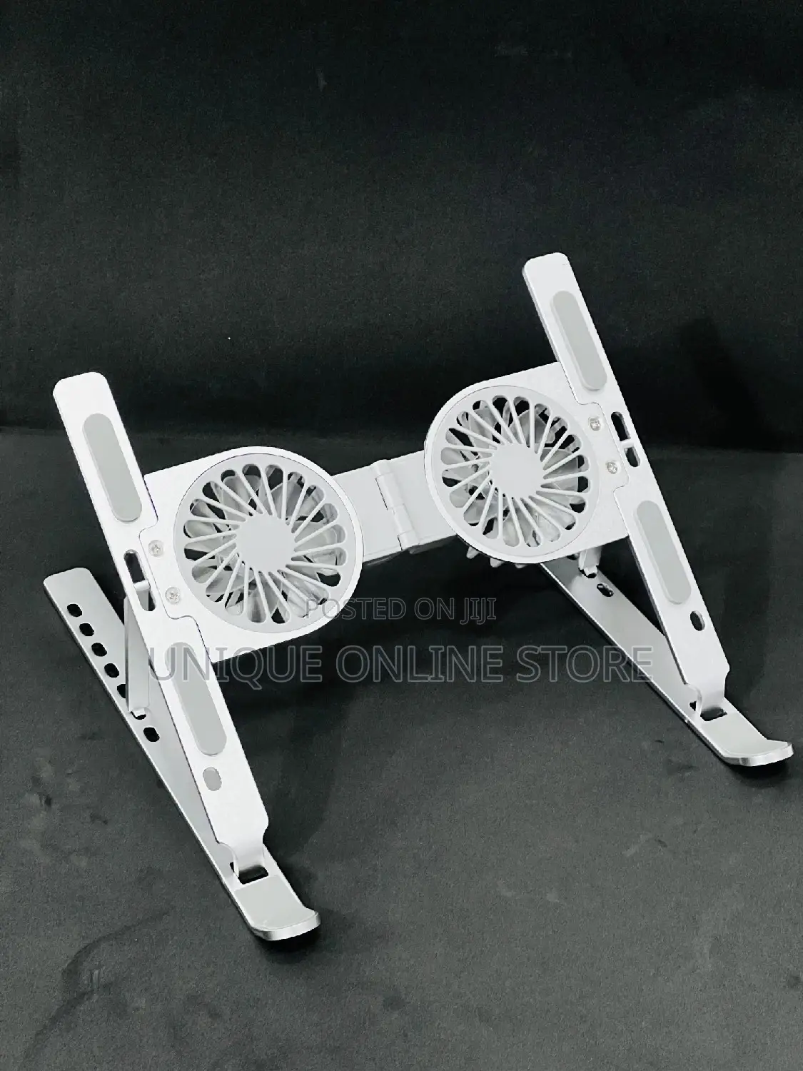 Laptop Cooler Stand With Led Dual Fan