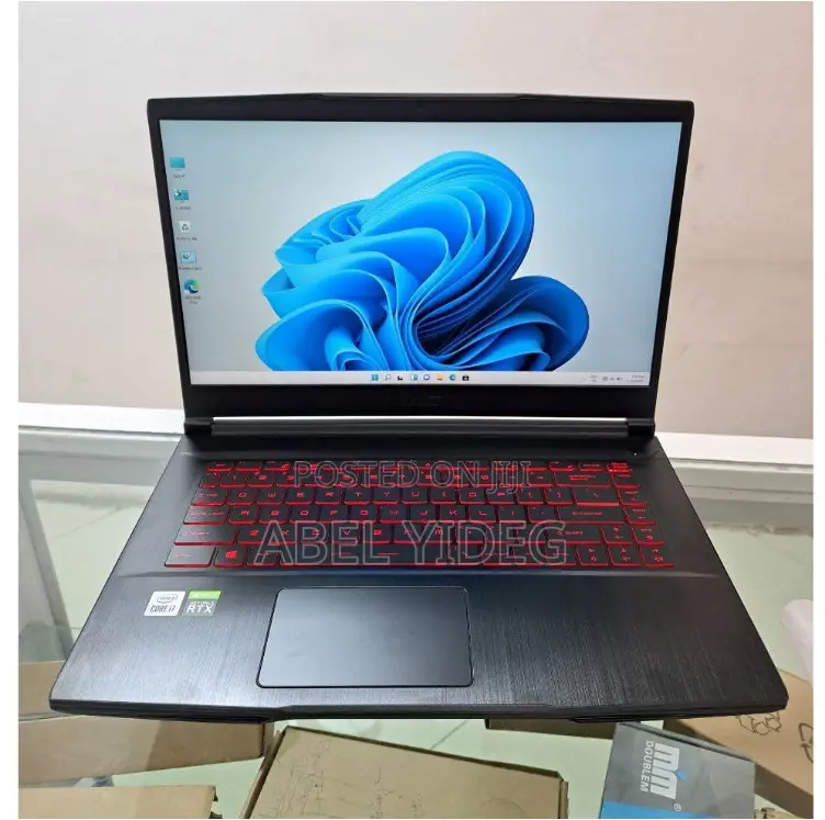 New Laptop MSI GF65 Thin 10UE 16GB Intel Core I7 SSD 512GB