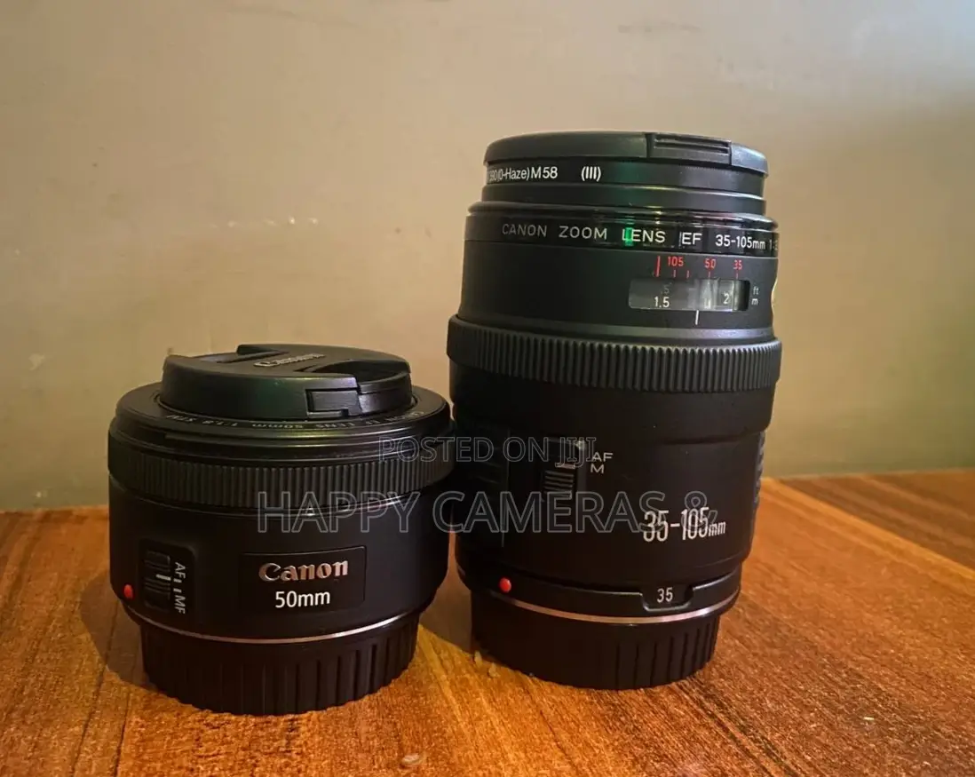 Canon 50mm Fixed 35-105mm