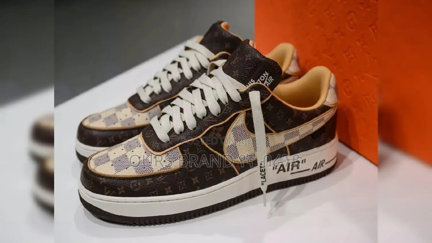 High Master Quality Nike Air Louis Vuitton Low Cut Shoes