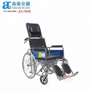 Toilet_folding Manual Wheelchair With Adjusting Legrests