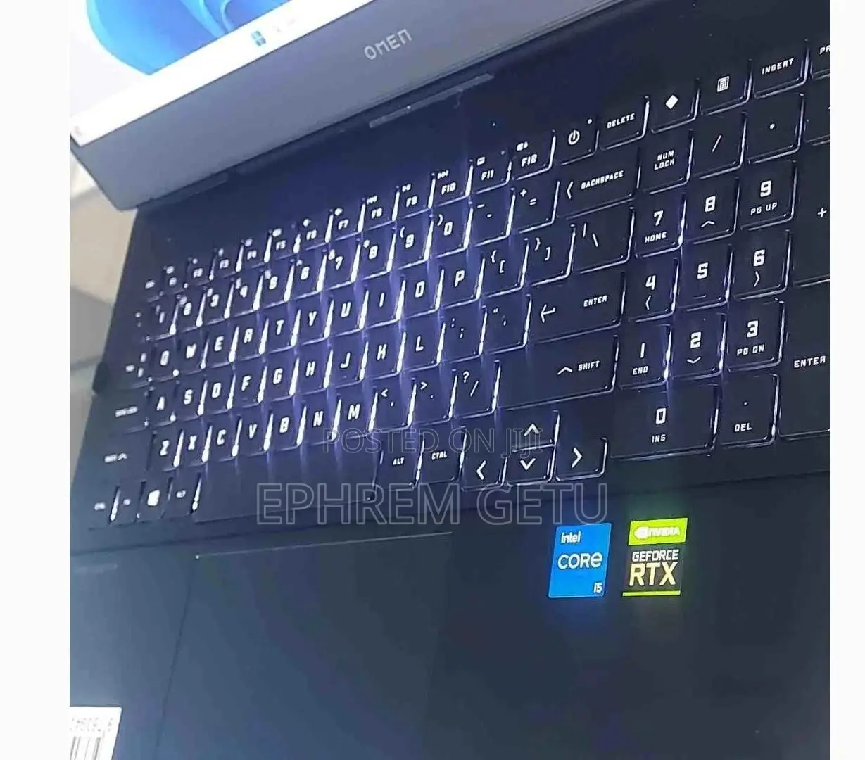 New Laptop HP Omen 15 16GB Intel Core i5 SSD 512GB