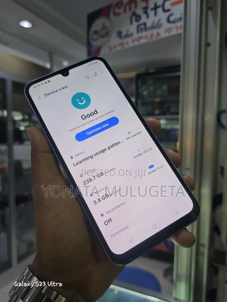 New Samsung Galaxy A25 256 GB Black