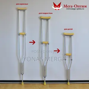 Crutches _Aluminum Construction for Men, Women, Boys, Girls