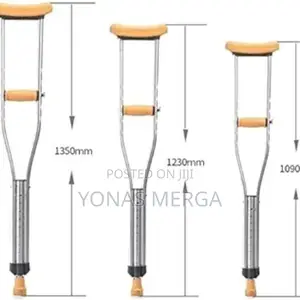 Crutches for Elderly, Disabled Physically (Size_100-154cm)