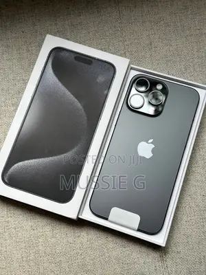 New Apple iPhone 15 Pro Max 256 GB Black