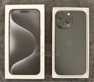 New Apple iPhone 15 Pro Max 256 GB Black