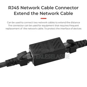 Rj45 Connector Extender Female to Female Upto 100 Meter
