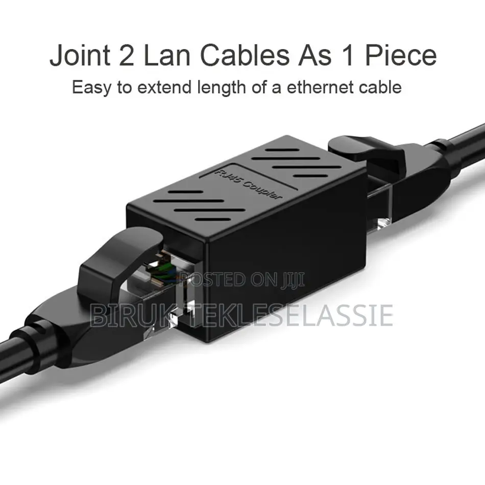 Rj45 Connector Extender Female to Female Upto 100 Meter