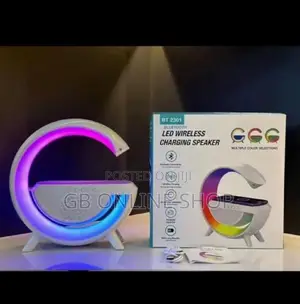 4 in 1 Night Lamp Wireless Charger BT Speaker