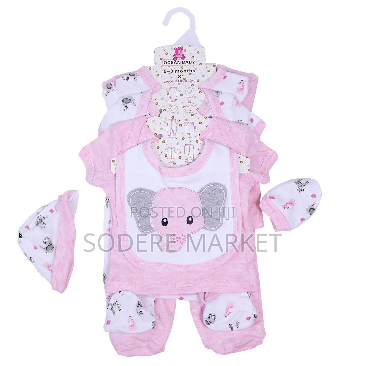 Newborn Baby 8 Pice Package