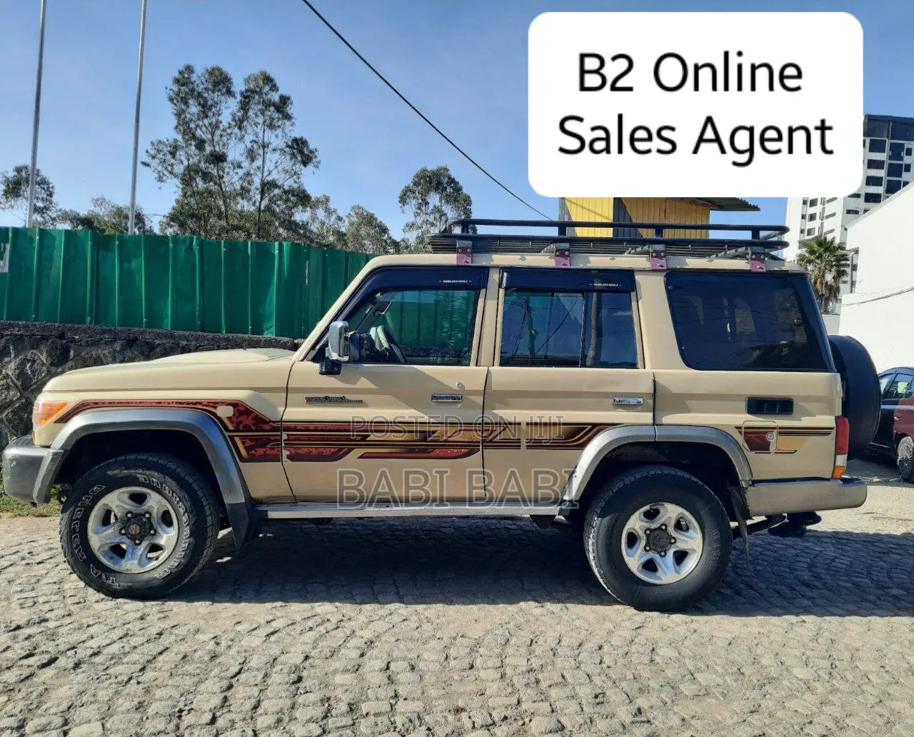 Toyota Land Cruiser 2021 Gold