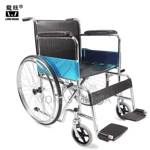 Hospital Portable Steel Self Propel Wheelchair