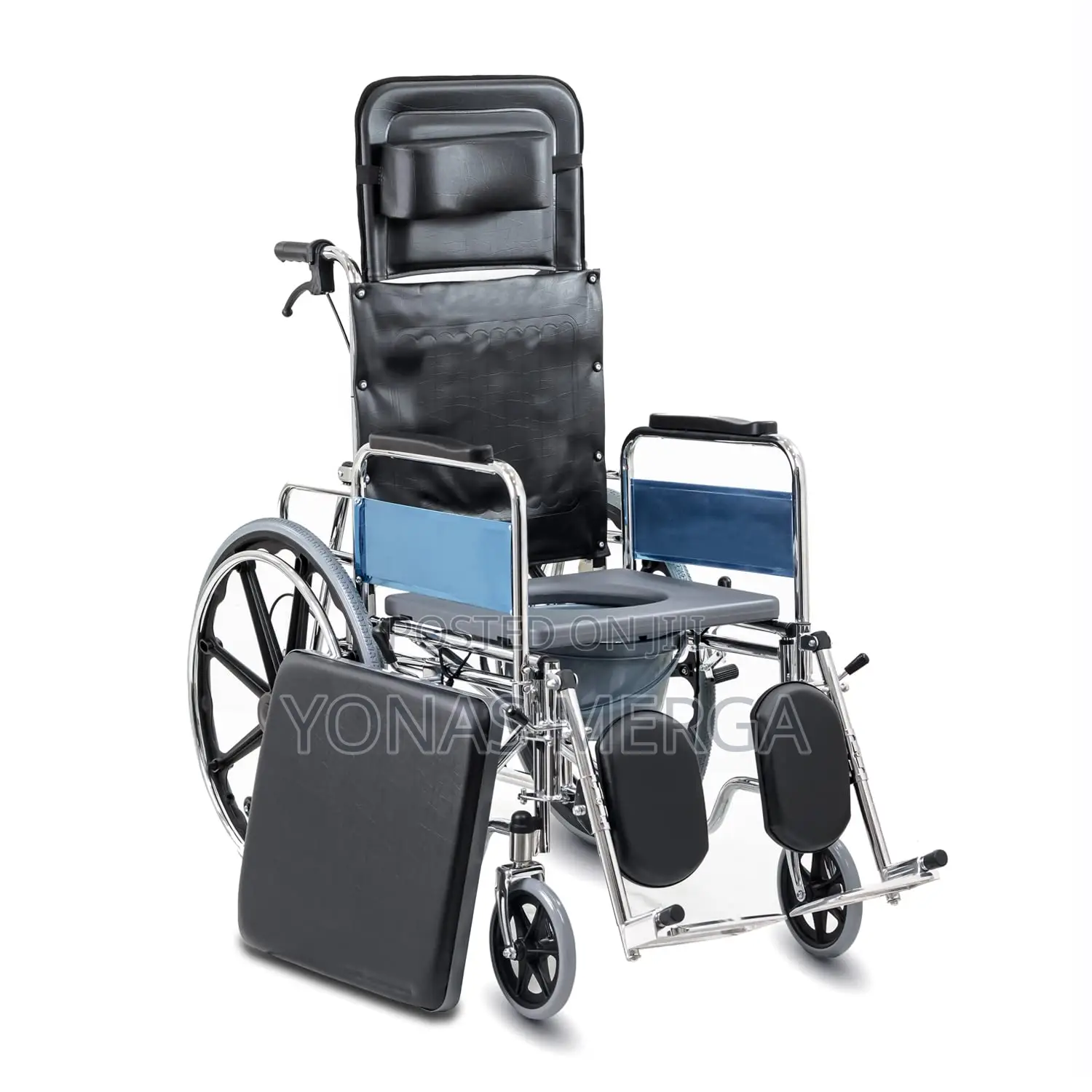 Toilet Wheelchair Head Immobilizer Provide Patient Comfort