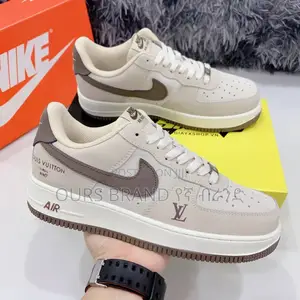 High Master Quality NIKE AF1 Low LV Dark Brown Shoes