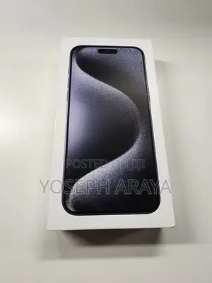 New Apple iPhone 15 Pro Max 256 GB Black
