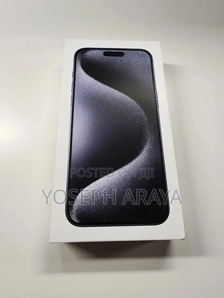 New Apple iPhone 15 Pro Max 256 GB Black