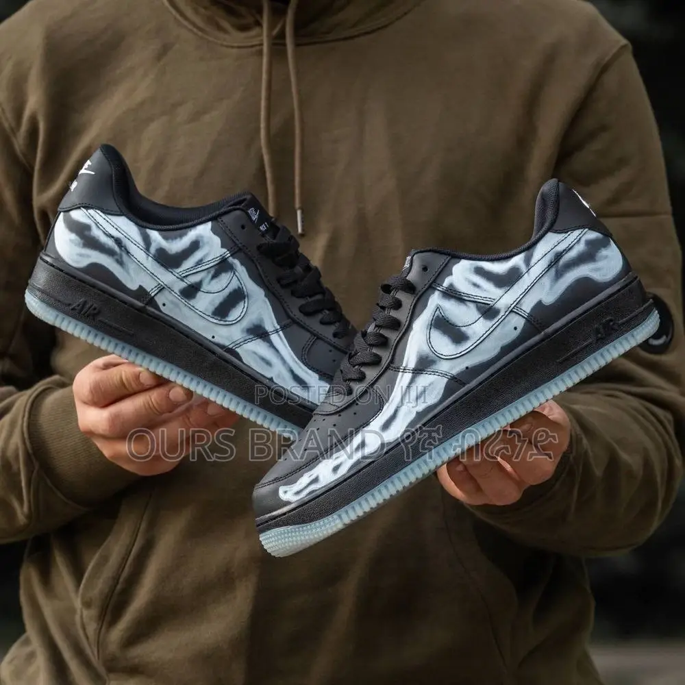 High Master Quality Nike Air Force 1 Low Skeleton Halloween