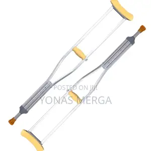 Walker -Adjustable Walking Cane, Large Bottom Rubber Tips