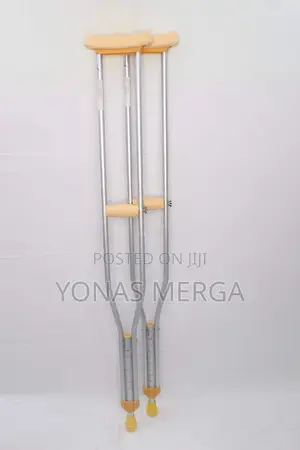 Crutches Adjustable Height,1pair,Adult Tall(5'10"To6'6")