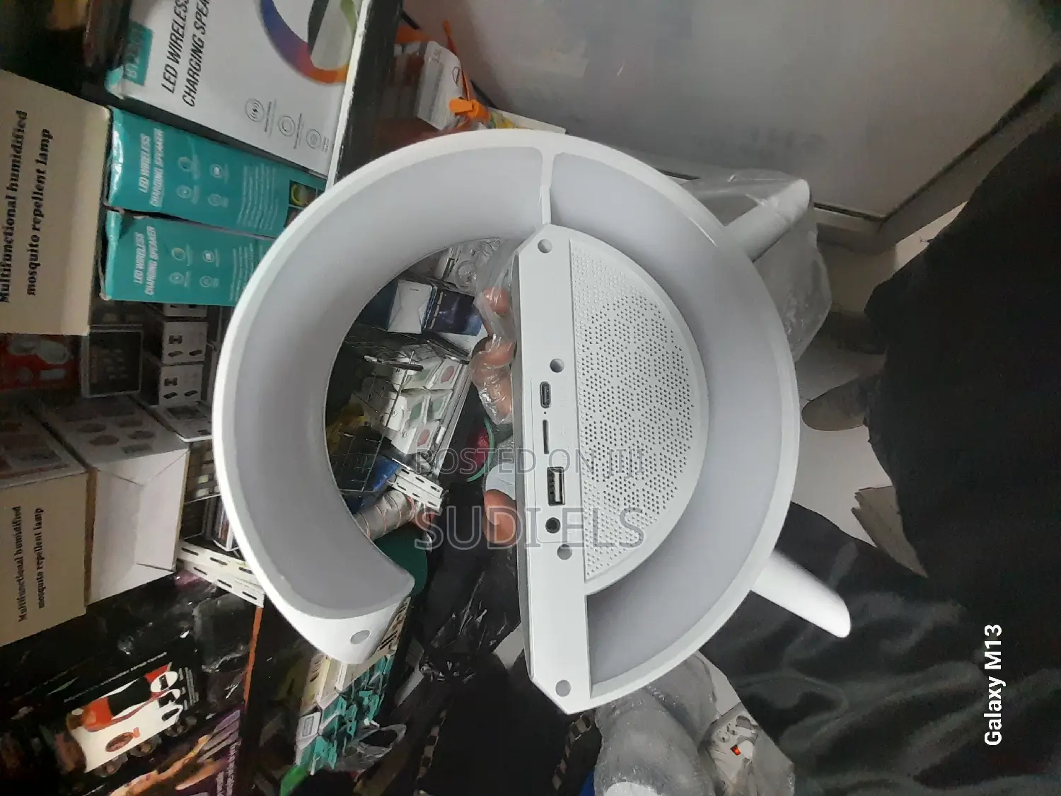 LED Wireless Charging Speaker