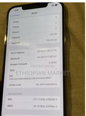 Apple iPhone 12 Pro Max 128 GB Gold