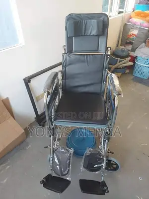 Wheelchairs for Elderly People, Ergonomic Seat, Width 46 Cm