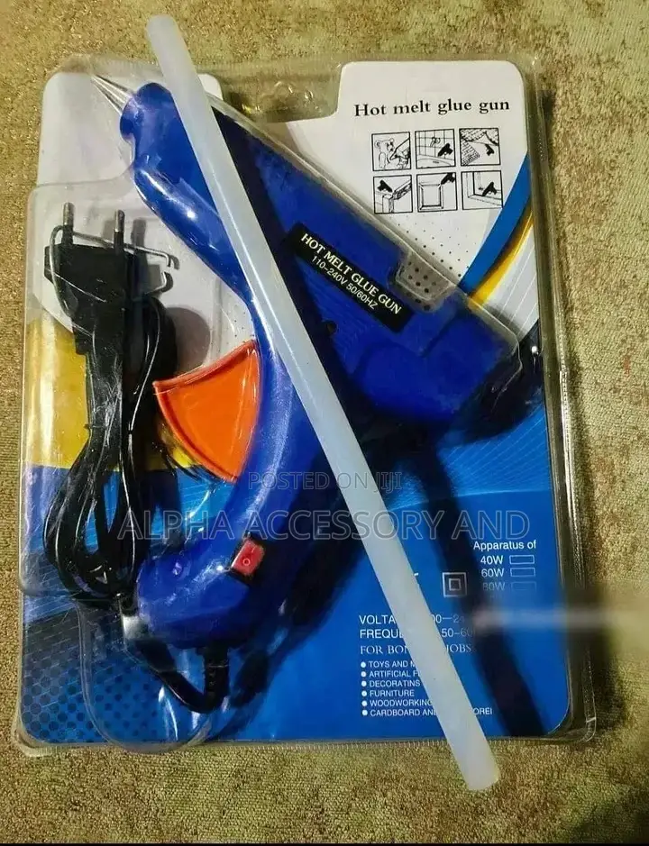 Hot Melt Glue Gun + 4 Glue Gun