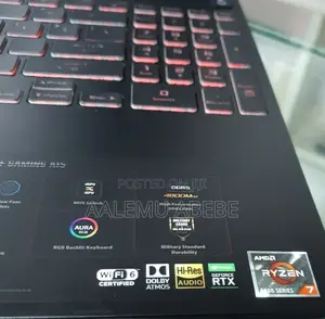 New Laptop Asus TUF Gaming A15 16GB AMD Ryzen 7 SSD 1T
