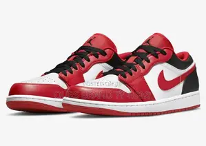 High Master Quality Nike Air Jordan 1 Low Reverse Black Toe