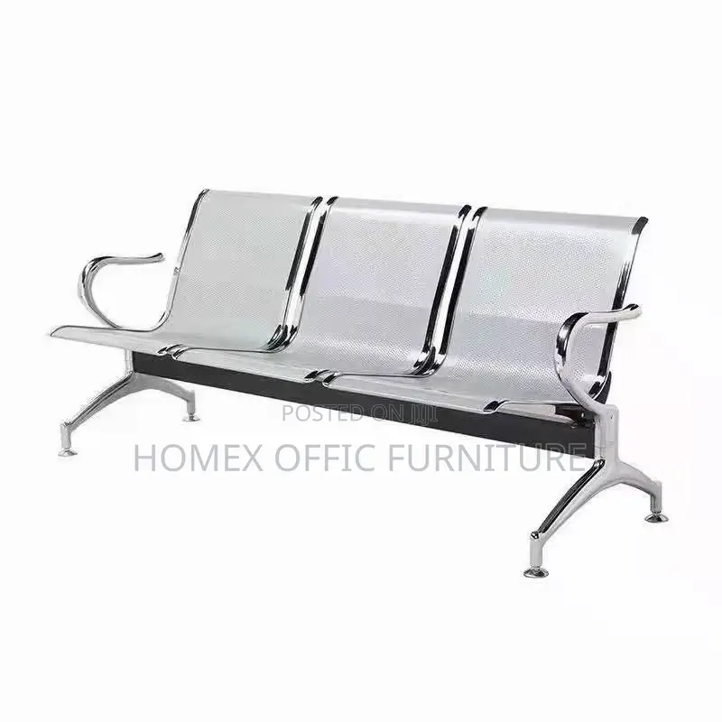 Office Guest Stainless Steel Chair የቢሮ የእንግዳ የብረት ወንበር