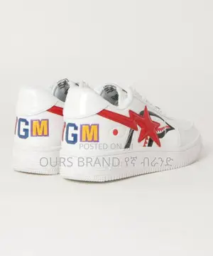 High Qualitybape Sta a Bathing Ape ‘Shark White’ Shoe