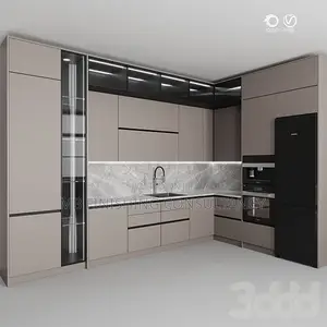 Aesthetic and Durable Kitchen Cabinets Per Square Meter.