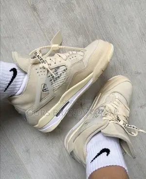 High Master Quality Jordan 4 "0ff White" Shoes