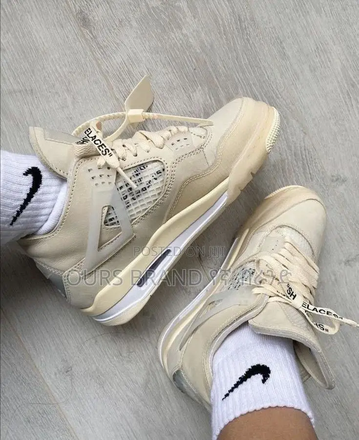 High Master Quality Jordan 4 "0ff White" Shoes