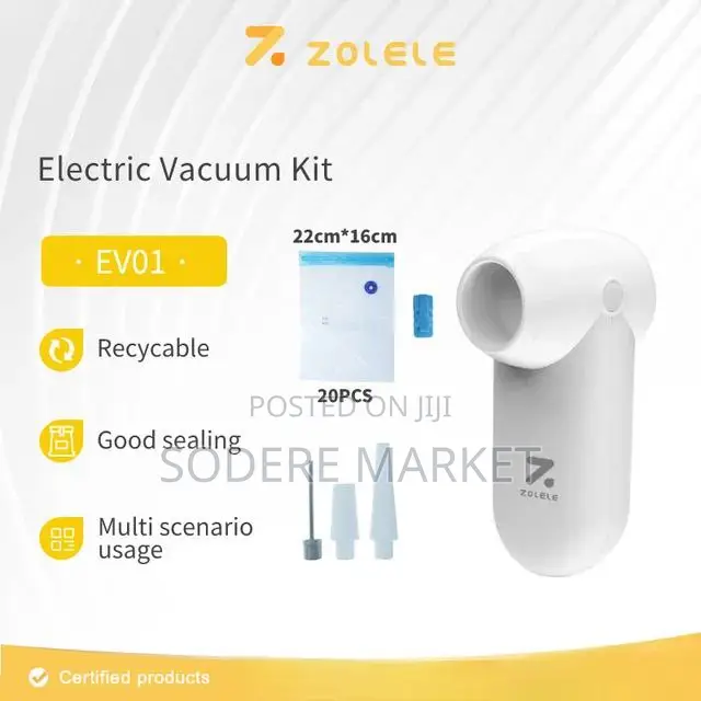 Zolele Portable Handheld Vacuum Sealing Machine
