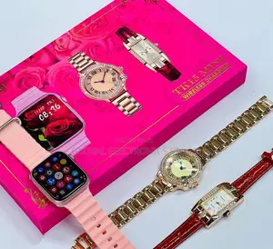 Mini AMOLED Smart Watch + Watches Combo FOR YOUR LOVE