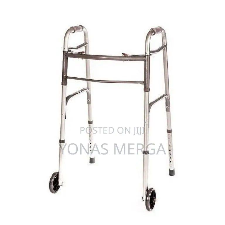 የፊት ጎማ ለመሄድ አጋዥwalker/Foldable Heightadjustable Walker Steel