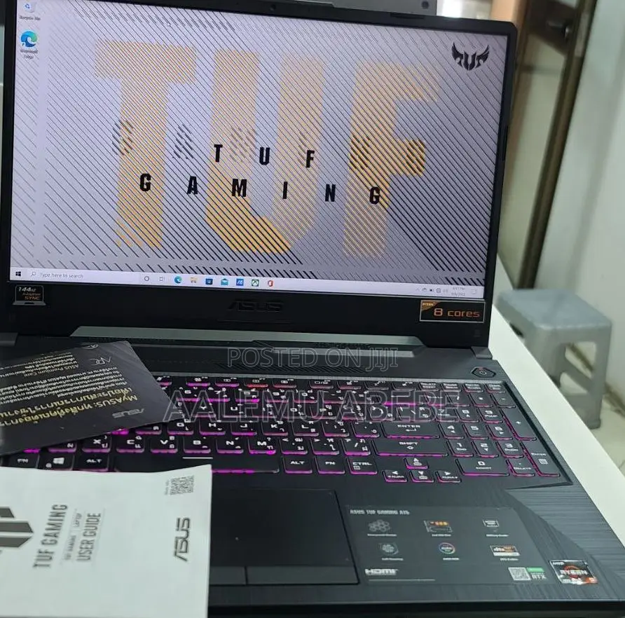 New Laptop Asus TUF Gaming A15 16GB AMD Ryzen 7 SSD 1T