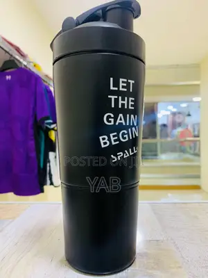 Protein Shaker Metallic