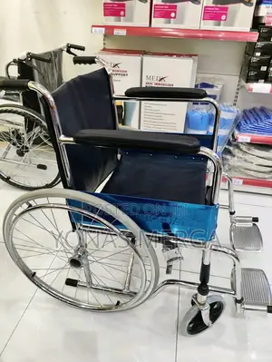 Wheelchair Economic Manual Foldable Wheelchair_የራሱ ጎማሎክ