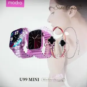 Modio U99 Mini Ladies Smart Watch Combo